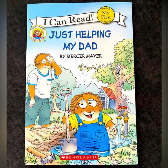 Mercer Mayer’s Little Critter Just Helping My Dad - Scholastic Kids Book - Picture 1 of 2